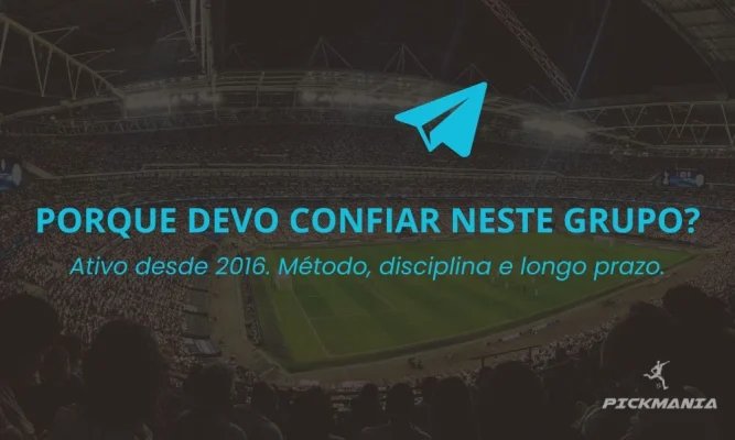porque confiar num grupo de apostas no Telegram ativo desde 2016