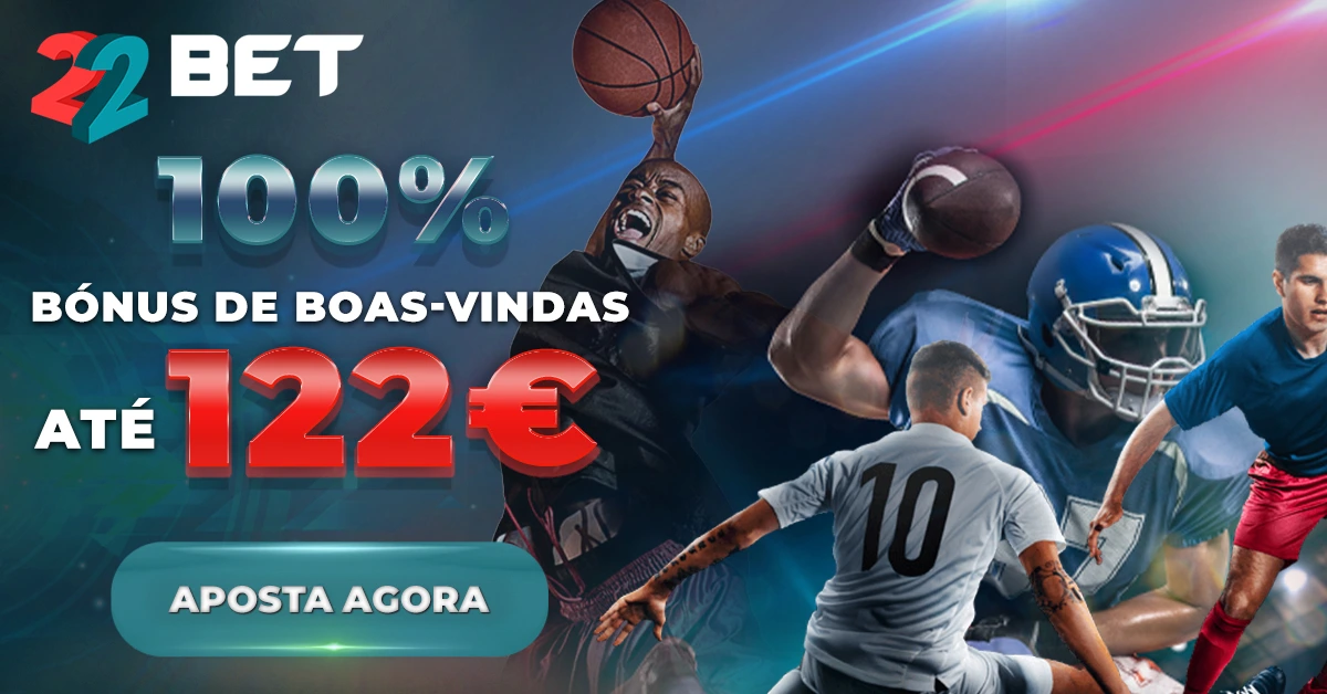 bonus de boas vindas da 22Bet